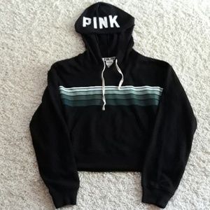 Pink  Victoria Secret cropped hoodie❤